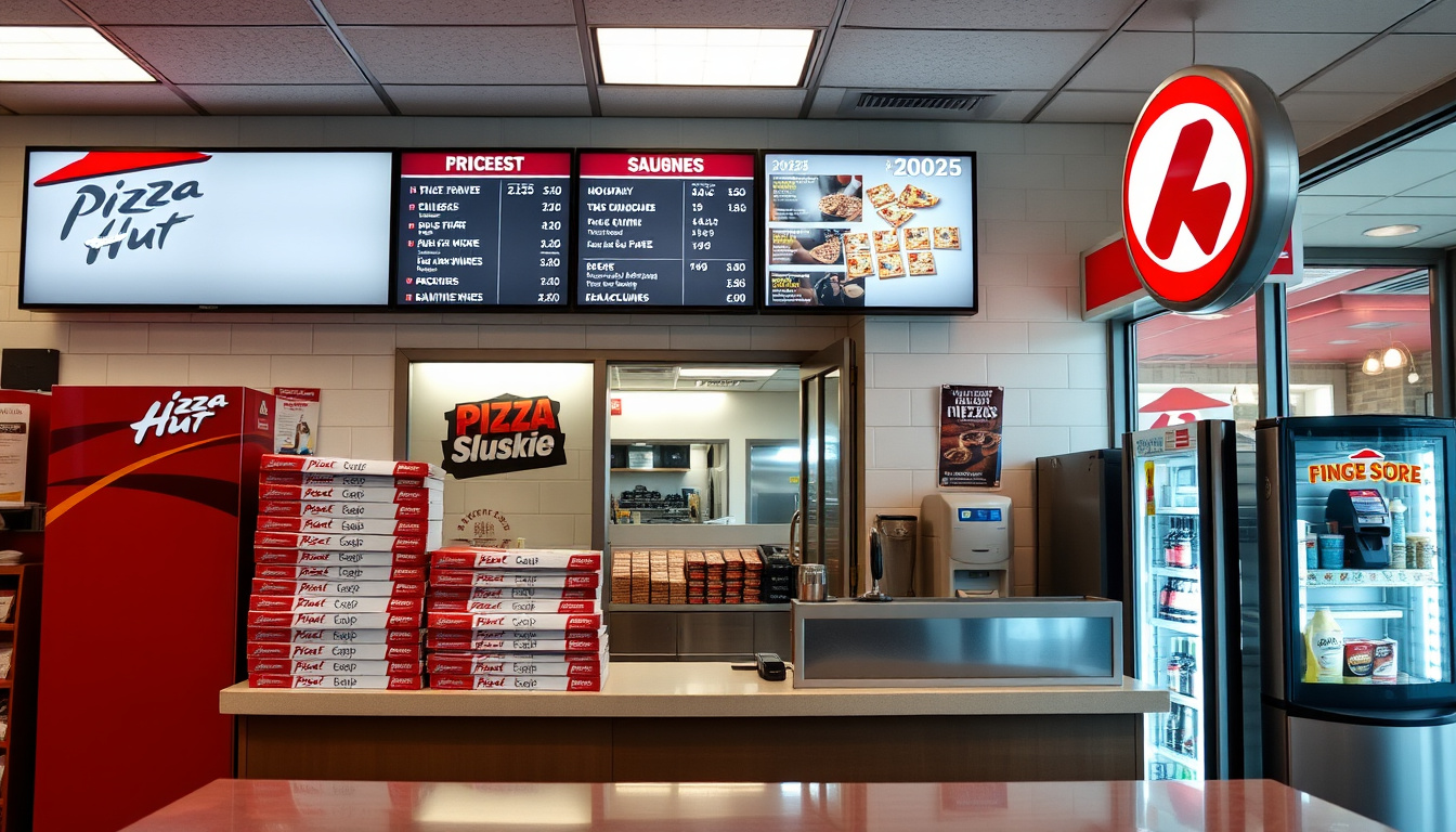 Pizza Hut Circle K – Meny, priser och öppettider 2025