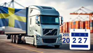 Volvo lastvagnar aktie utdelning 2025–2027: prognos och analys